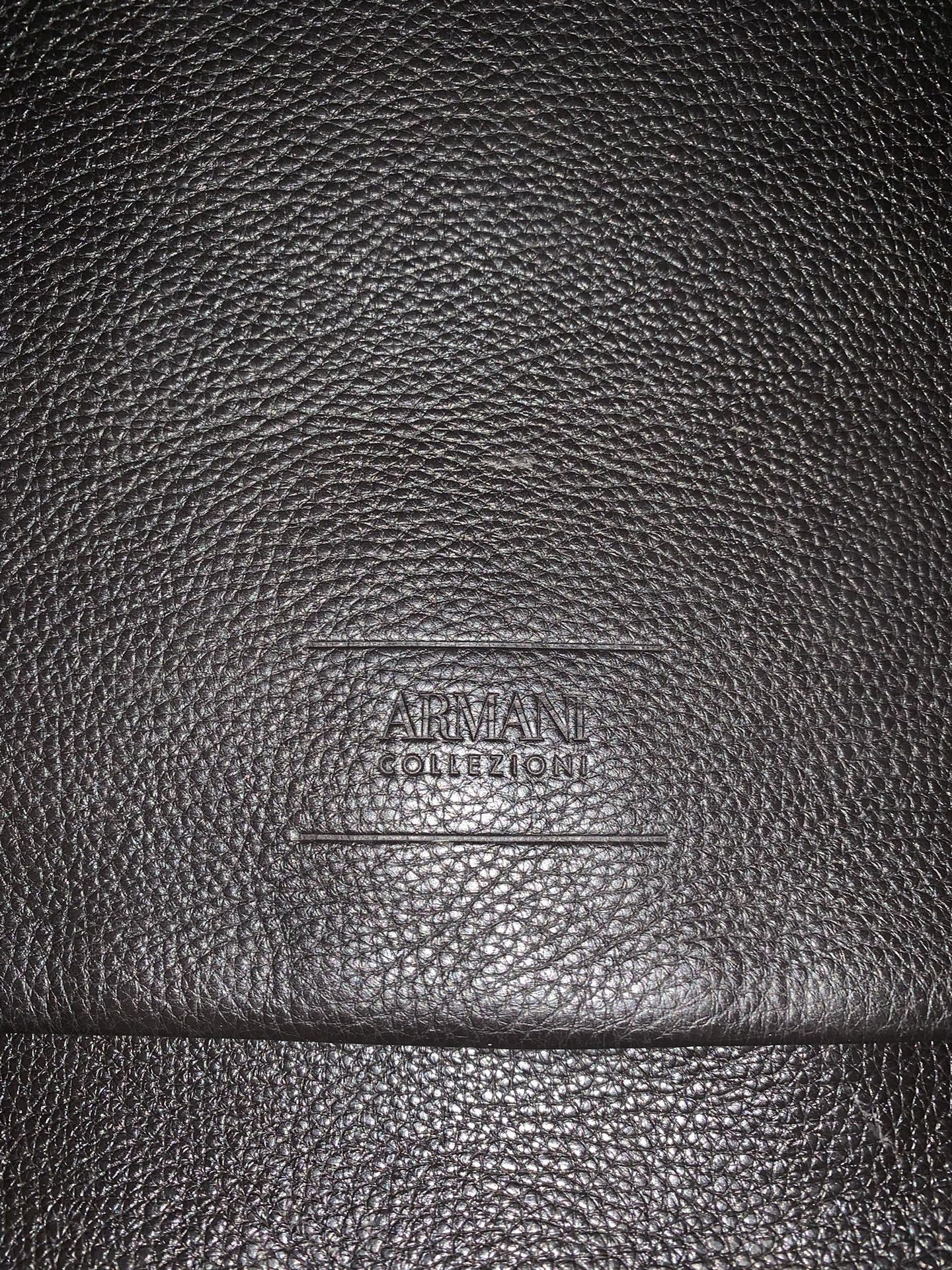 Armani leather bag