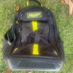 AWP HP backpack  with multi compartment  rubber bottom