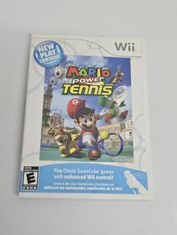 Mario Power Tennis Nintendo Wii Game 