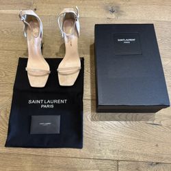 Light Pink Ysl Heels