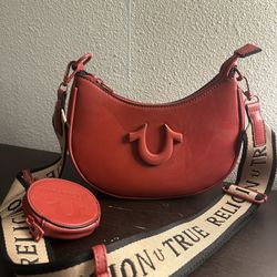 Red True Religion Bag