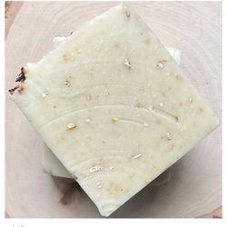 All-Natural Soap Bar-Soap bars are created with olive oil, coconut oil, and coconut milk.