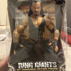 Limited Edition 2007 WWE Jakks Pacific Ring Giants Series 9 Undertaker Action Figure.  
