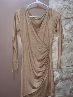 Light brown dress