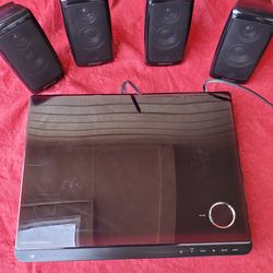 Samsung 1000-Watts 5.1-ch Blu-ray Home Theater System 3D. Receiver, 5 Speakers, Subwoofer. Remote Control &  Bluetooth Adapter.