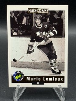 1992 Classic Draft Picks Flash Back #SP1 Mario Lemieux #/10000