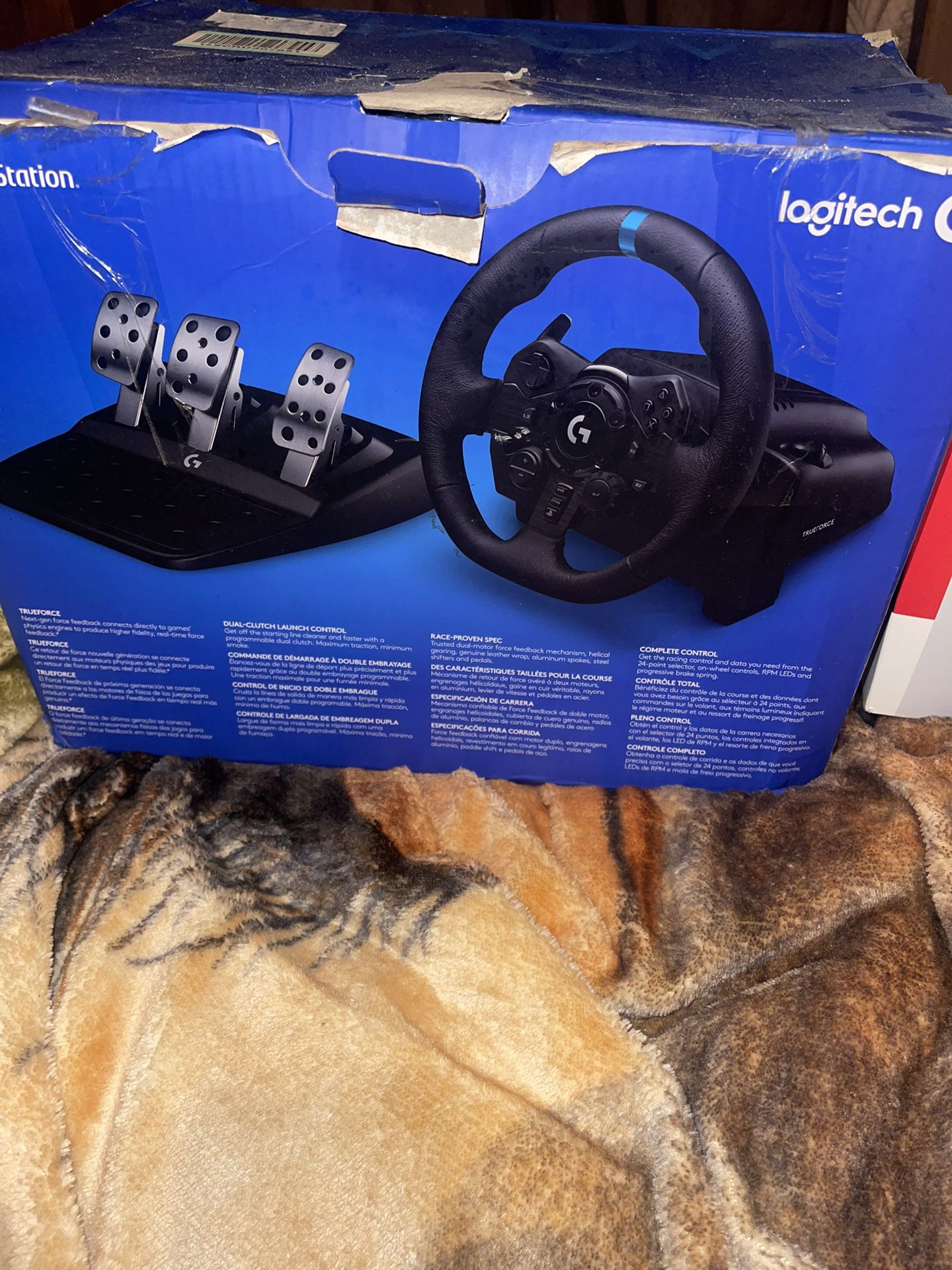 Logitech Racing Wheel And Pedal