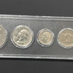 1960D Set of Coins. VF to AU Condition