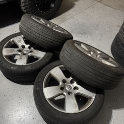 Dodge Ram OEM Stock Silver Wheels 20”