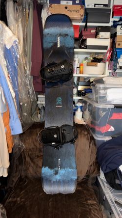 K2 2023 157 Alchemist Snowboard and Union Bindings