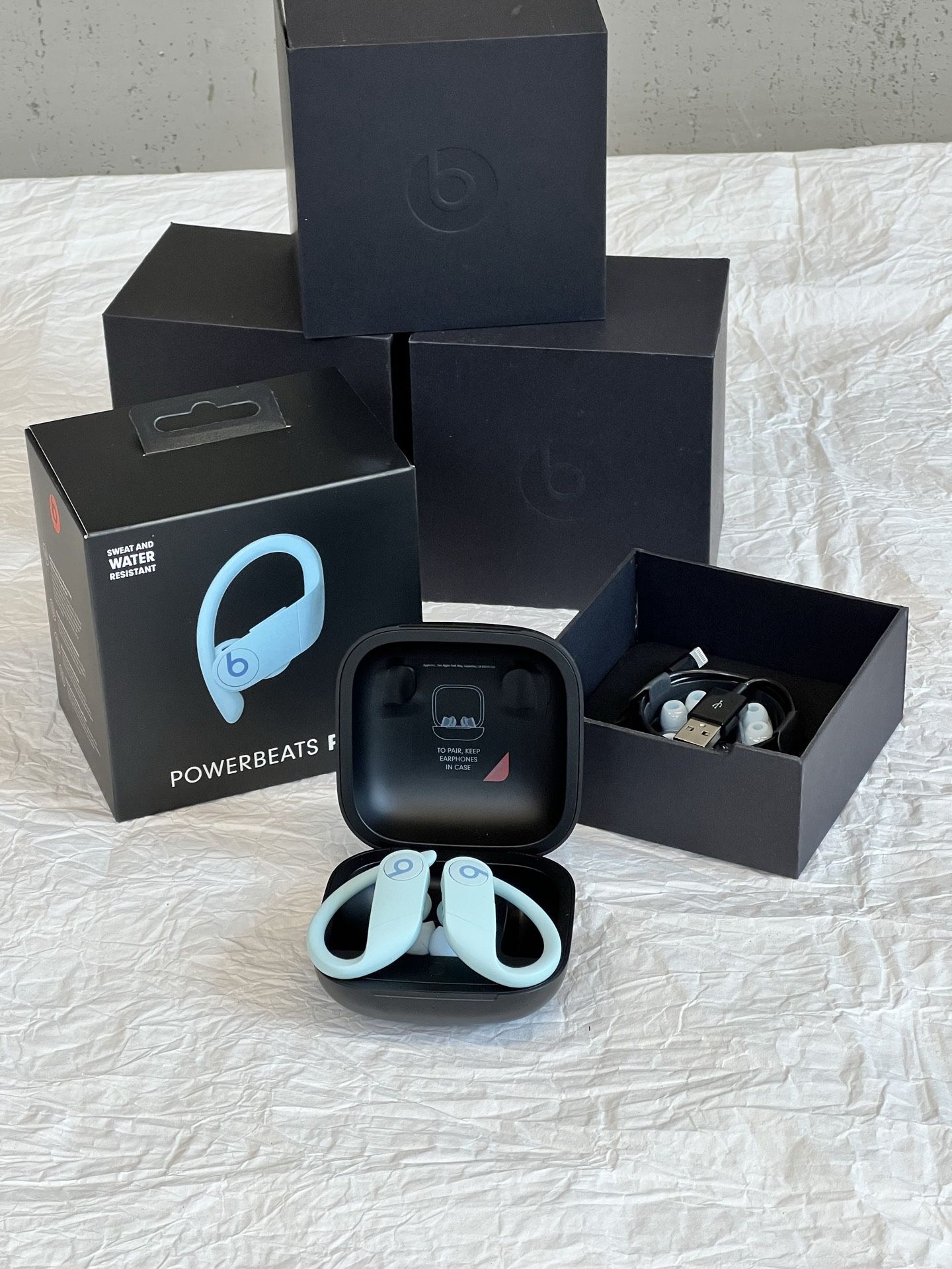 Beats Powerbeats Pro Wireless Earbuds - Apple H1 Headphone Chip, Class 1 Bluetooth Headphones, Sweat Resistant, Built-in Microphone