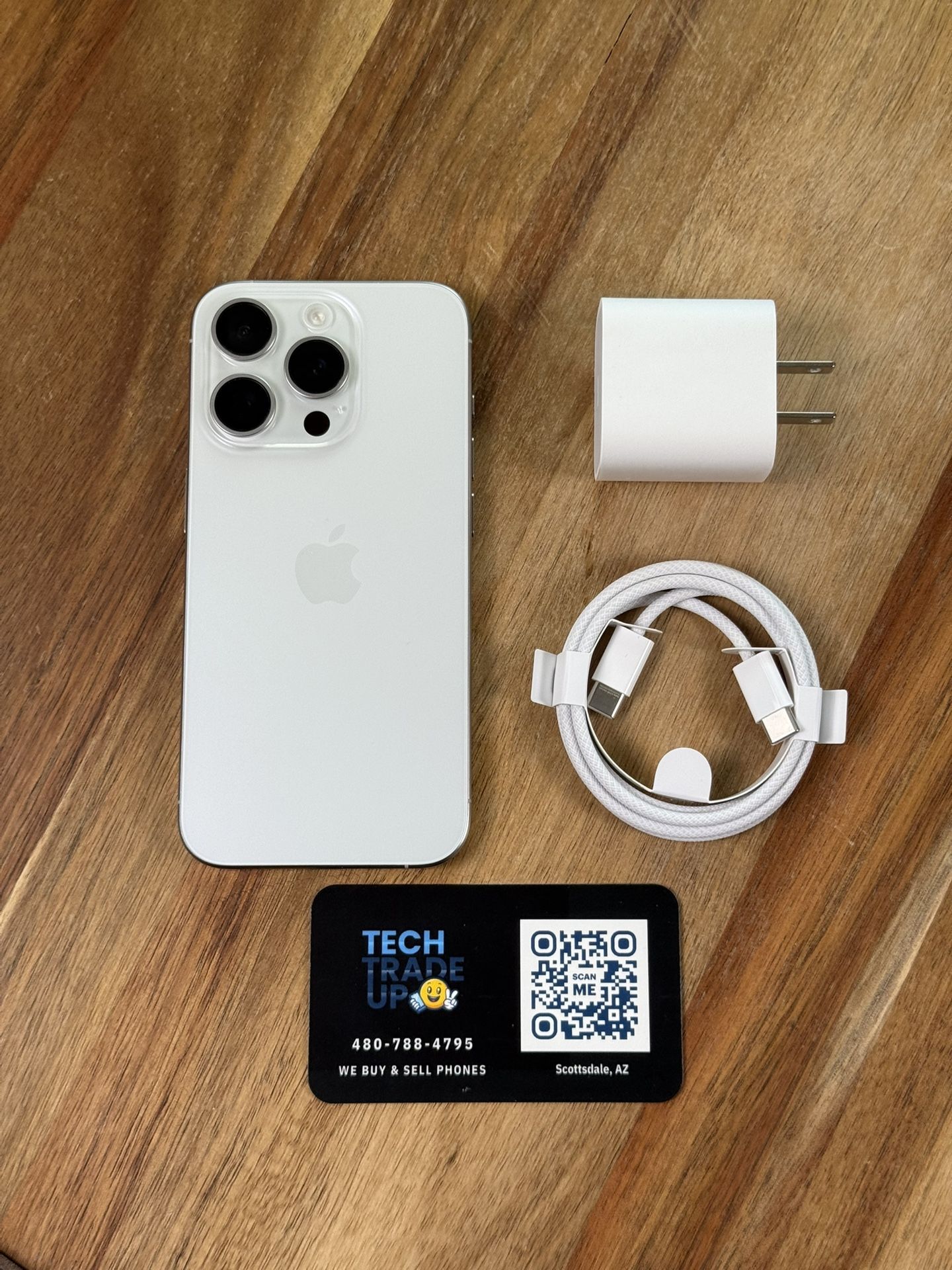iPhone 15 Pro 256Gb White 🤍 Unlocked