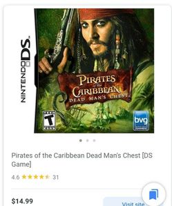 Pirates Of The Caribbean - Nintendo Ds/3Ds