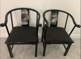 Antique Asian Chairs (set of 2)