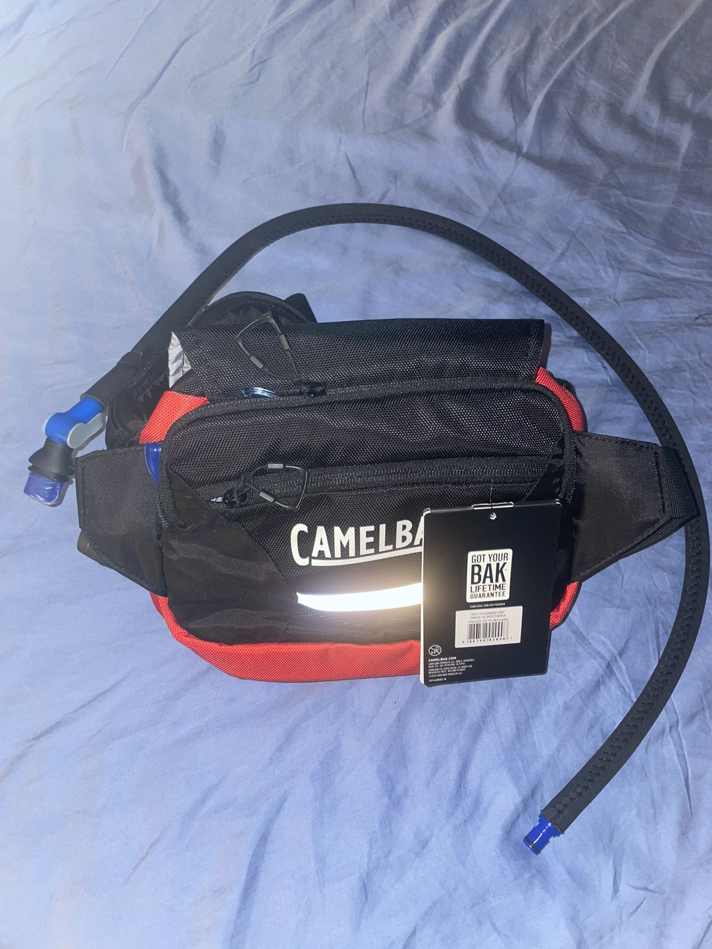 New CamelBak, Glide Belt, 50oz, Black/Racing Red