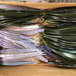 8” Magnum Fluke For White Sea Bass Or Largemouth 