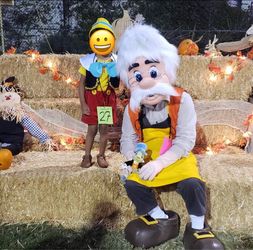 Geppetto (movie pinocchio) costume/mascot