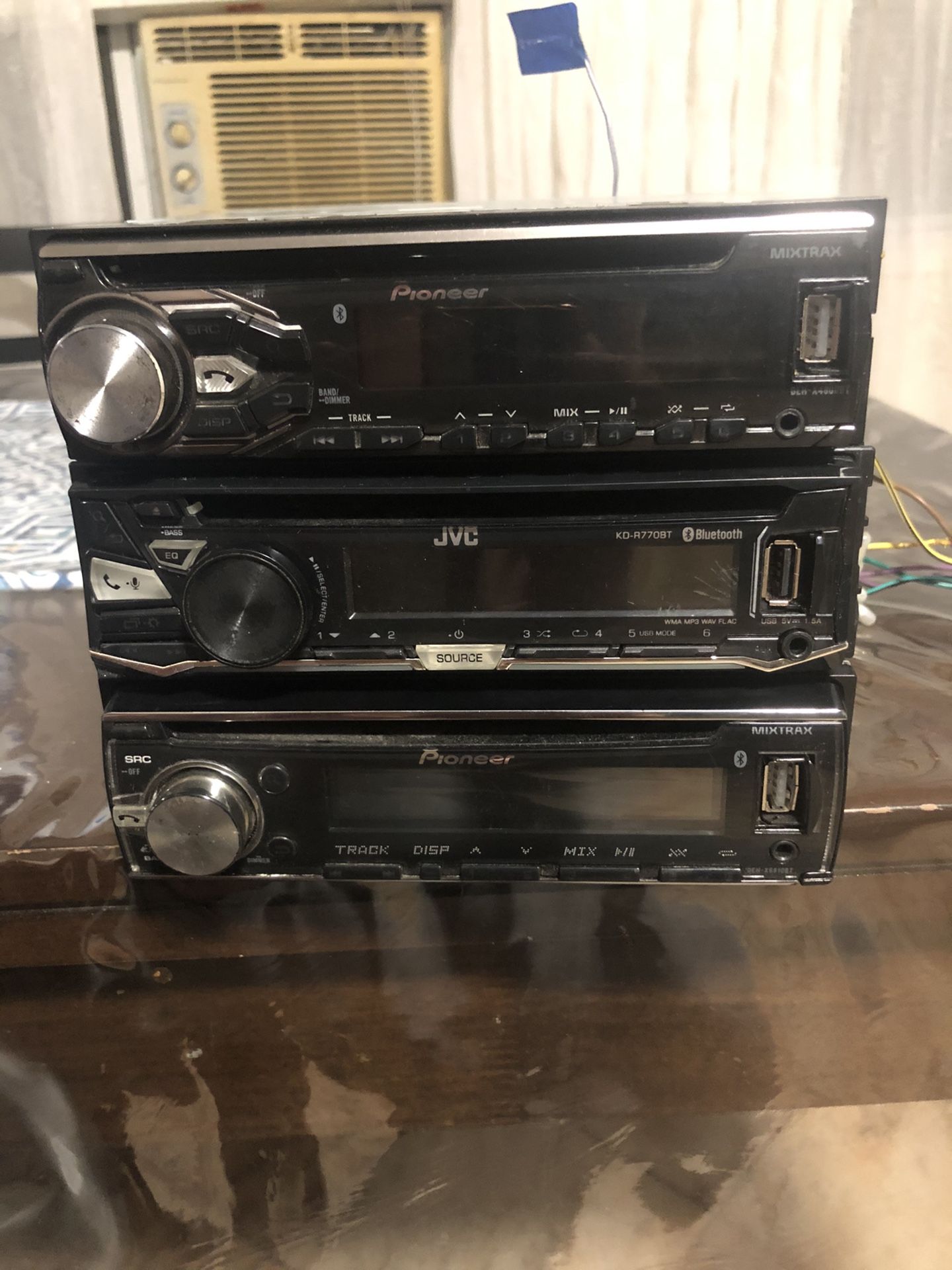 Pioneer Bluetooth Stereo And JVC Bluetooth Stereo All for $70 Or $30 Each