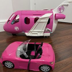 Barbie Plane +car