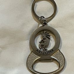 Kokopelli Spinner Key Ring & Fob Bottle Openers