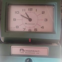 Acroprint Time Clock