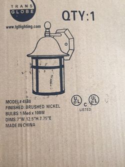 Outdoor lamp