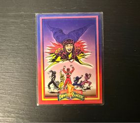 1994 Mighty Morphin Power Rangers Rita Repulsa Vintage Card