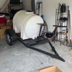 Water Tank & Trailer 