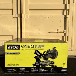 ONE+ HP 18V Brushless Cordless 10 in. Sliding Compound Miter Saw Kit