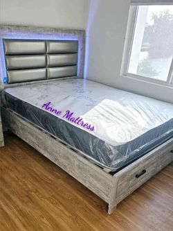 NEW QUEEN MATTRESS AND BOX SPRING 😉 100% QUALITY & CONFORM 👌