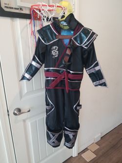 Ninja Halloween Costume Size 5-6