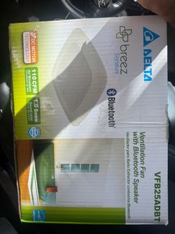 Delta breez vent fan and Bluetooth