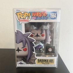 Funko Pop! Vinyl: Naruto Shippuden Sasuke Curse Mark 2 #1664 Chalice Collectible 