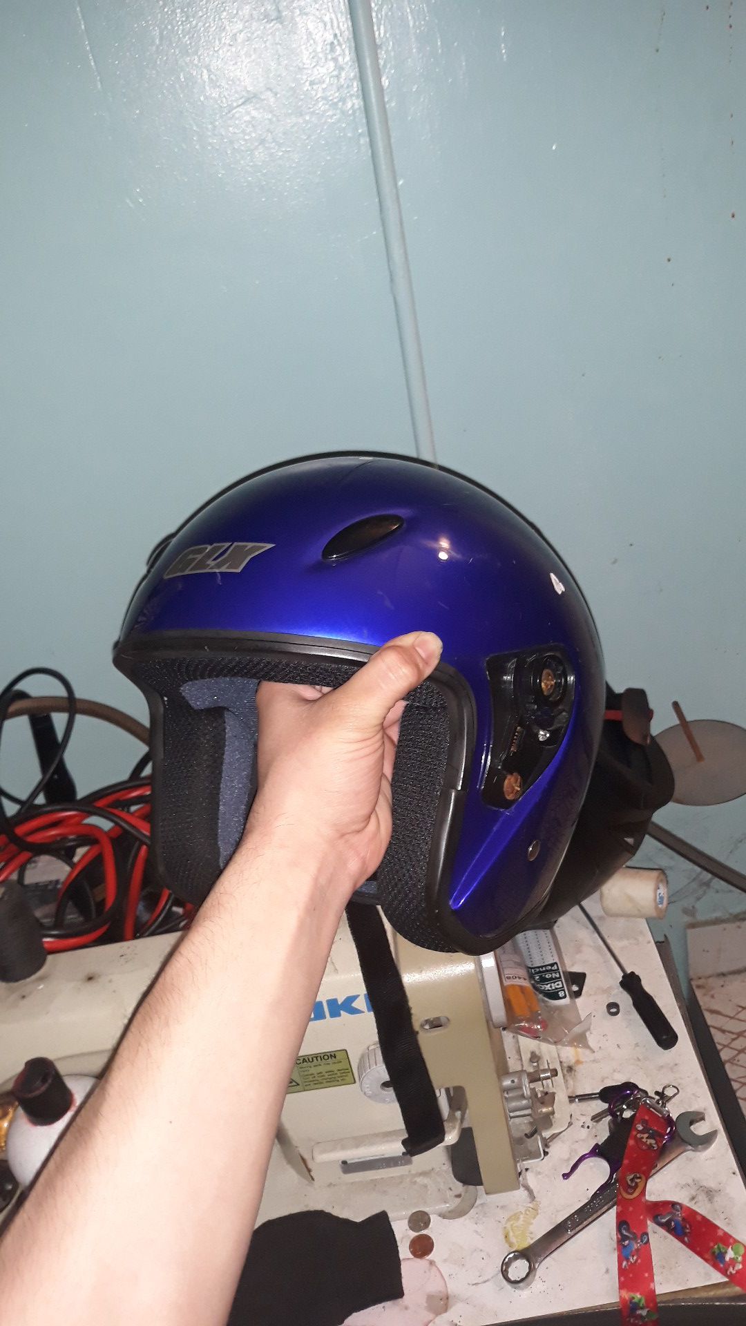 Motorcycle Helmet Size M/L GLX
