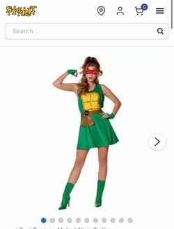 TMNT Raphael Women's Halloween Couple Costume