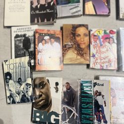 Vintage cassette tapes will sell altogether individually