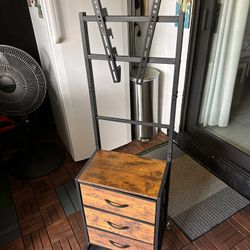 Tv Stand With Wheels And Storage 