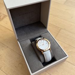 Burberry watch - Burberry Rose Gold- one Leather Ladies Watch BU9108