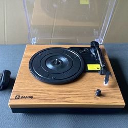 Record Player, Turntable with Built-in Stereo Speakers, 3-Speed , Vinyl Player