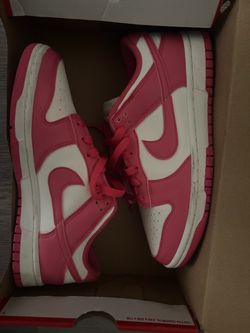 Nike Dunk Low Pink and White Sneakers