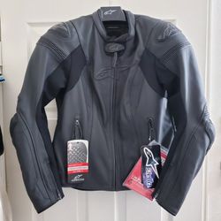 Alpinestars Women's Stella Missile V2 Leather Jacket - 44