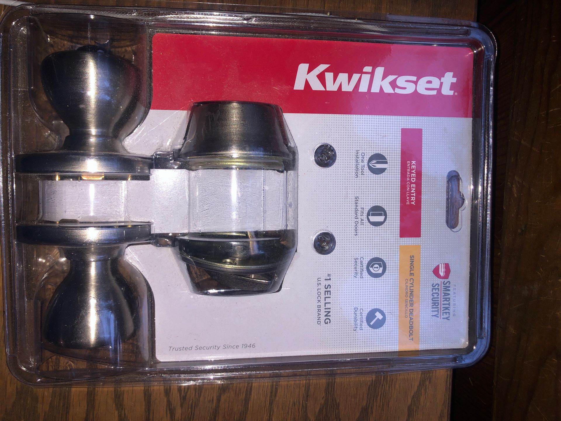 Kwikset Keyed entry