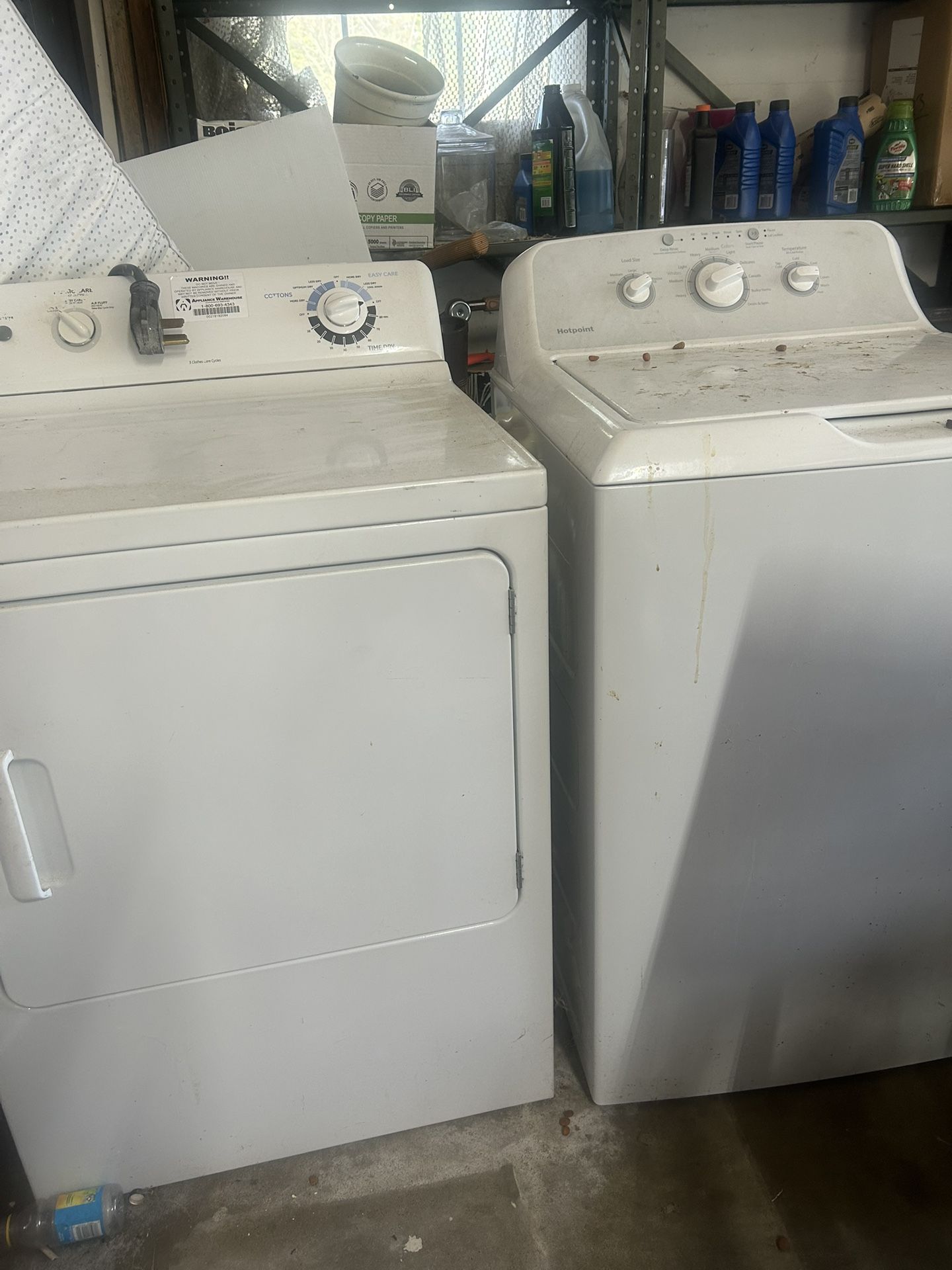 Washer And Dryer