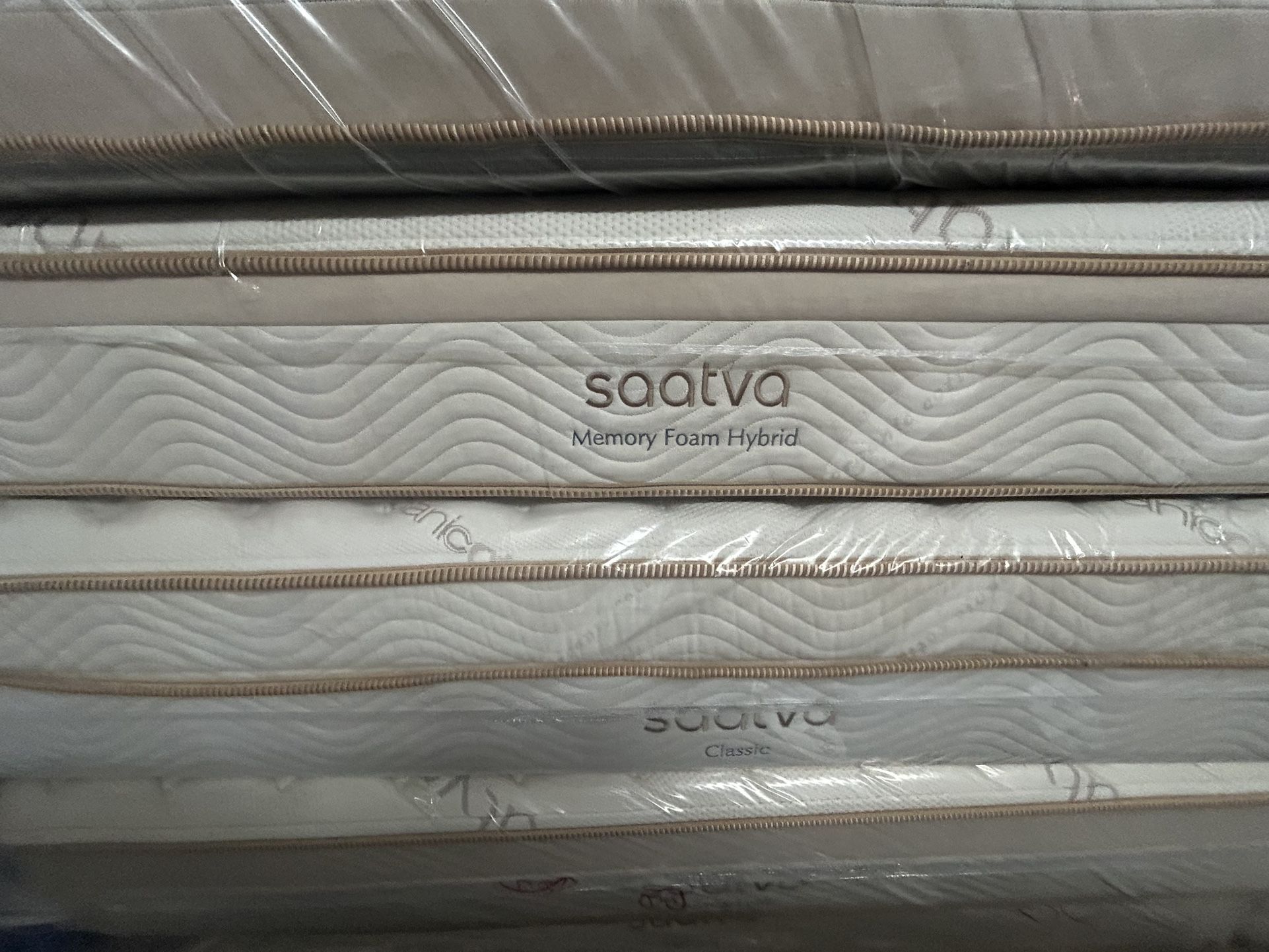 Luxury Saatva & Tempur-Pedic Mattresses – 50-80% Off!     •    Brand New, Minor Blemishes (Nothing That Affects Comfort)     •    King, Queen, Full, T