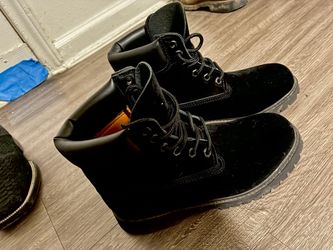 Timberland boots size 7 and half men’s  black