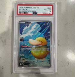 2026 POKEMON ASC EN-ASCENDED HEROES ILLUSTRATION RARE #226 PSYDUCK PSA 10
