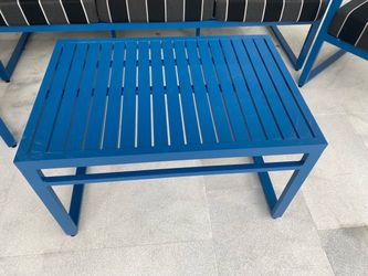 5-Person Aluminum Outdoor Conversation Set With Cushions