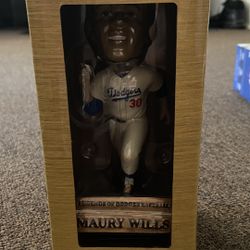 Maury Wills Legend Of Dodgers Bobble Heads 