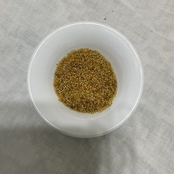 Tiny gold beads for jewelry making