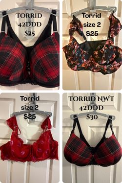 Cacique and Torrid Bras 42DDD